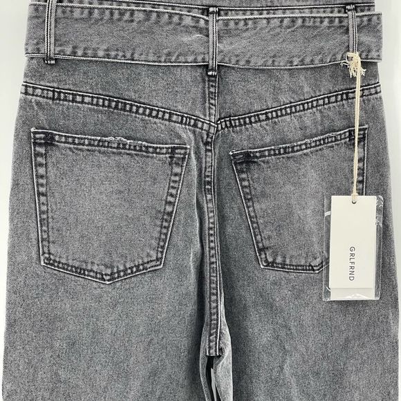 Grlfnd- Denim High waist Grey jeans Sz XS - Picture 6 of 13